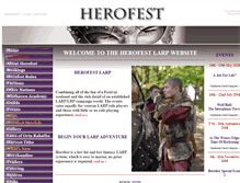 Tablet Screenshot of live-roleplaying.co.uk